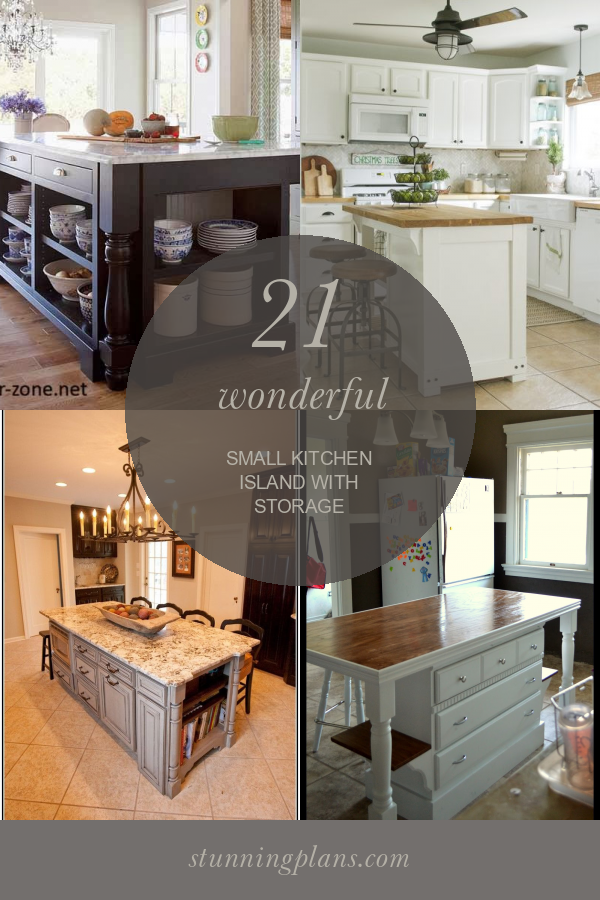 21 Wonderful Small Kitchen island with Storage Home, Family, Style